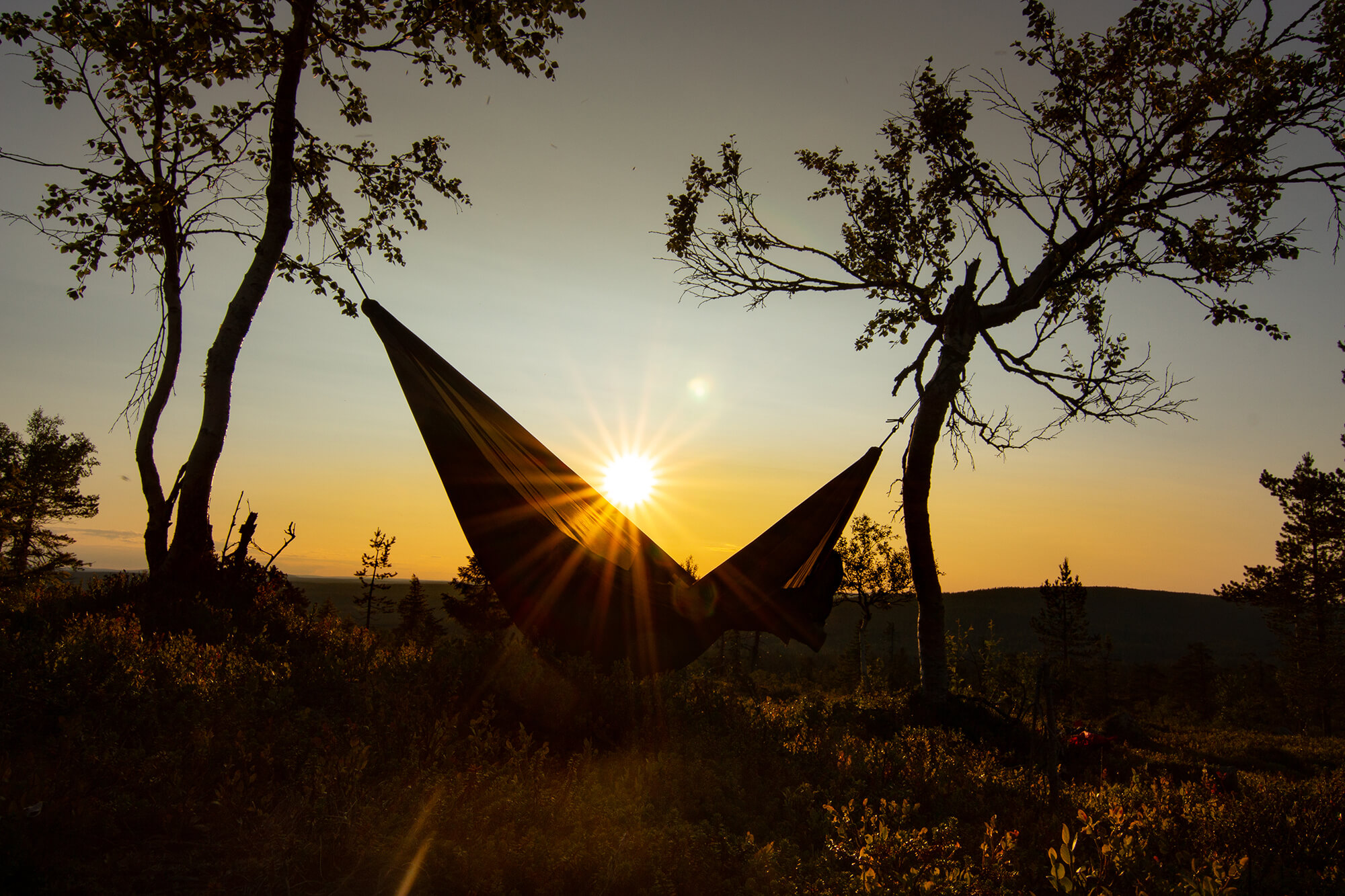 Journal Blog Hammock Midnight Sun